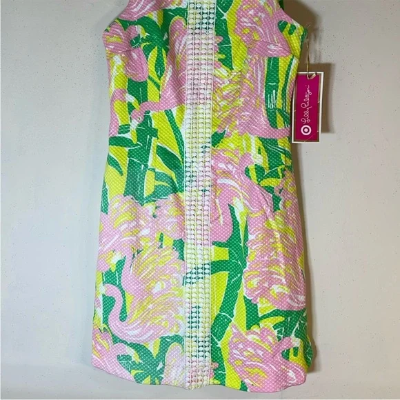 NWT. Lilly Pulitzer for Target Fan Dance Shift Dress. 4. - Picture 5 of 12